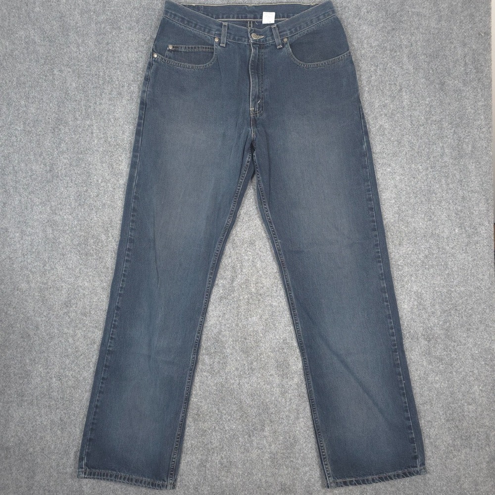 VTG Levis L2 Jeans Mens 32x34 Blue Faded Loose Fit Baggy Streetwear Skater Y2K